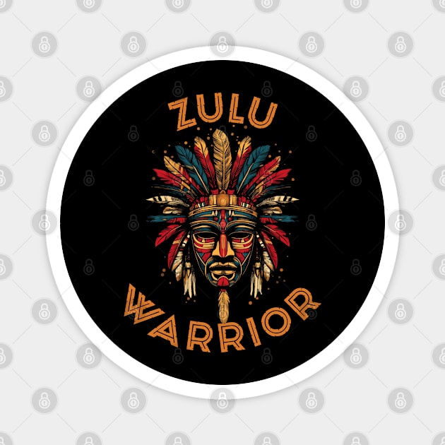 Zulu Warrior Magnet by UrbanLifeApparel